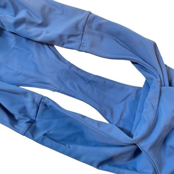 Camila Coelho Paulista One Piece Swimsuit Cutout Sea Breeze Blue NO BELT Medium - Picture 12 of 12